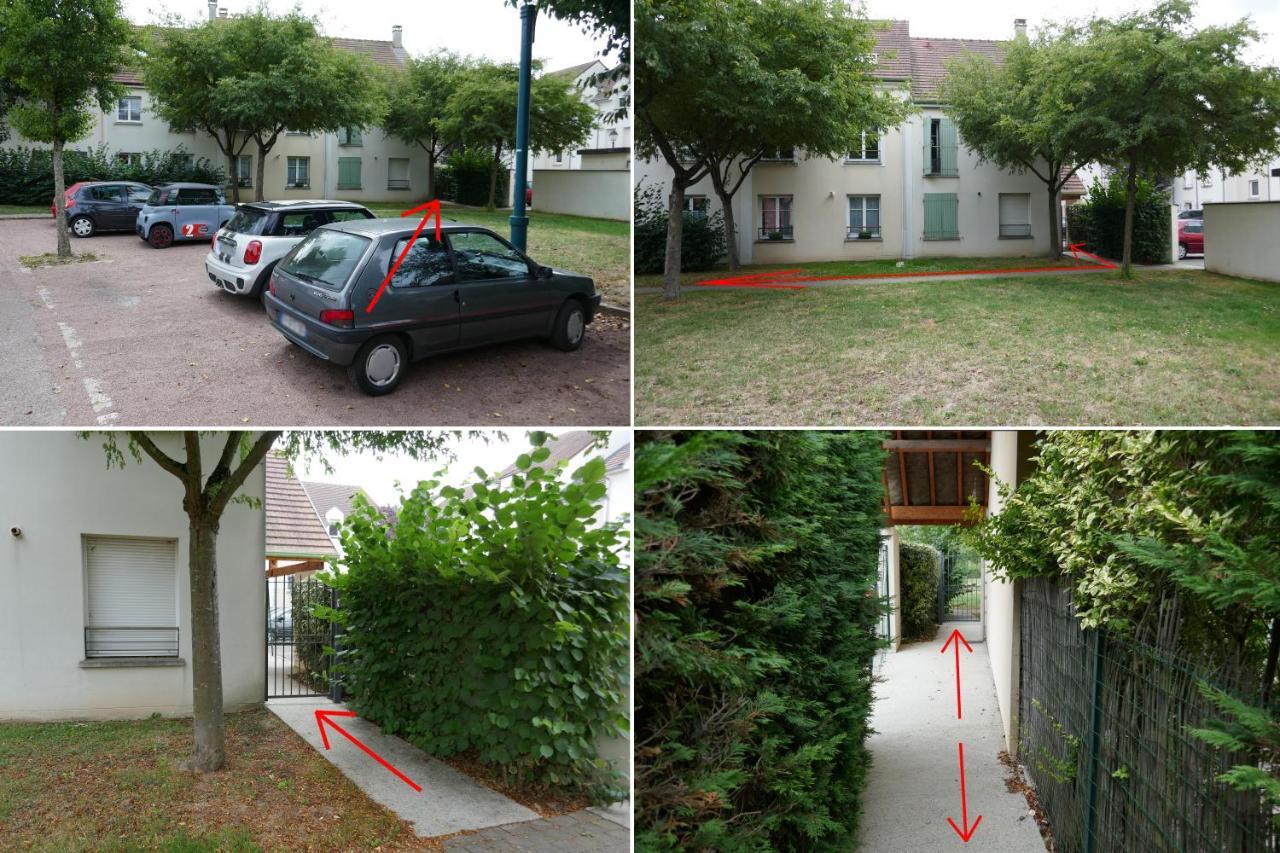 Les Villas Paradis - Serris, Proche Paris & Disneyland Luaran gambar